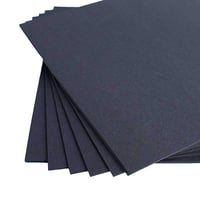 House of Card & Paper čierny kartón A3 210 g/m², balenie 50 listov na tlač a kreatívne tvorenie 2