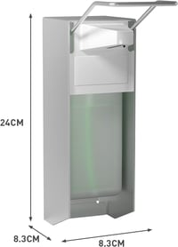 Dozator de săpun cu montare pe perete Household World Eurospender - alb - 500 ml 2