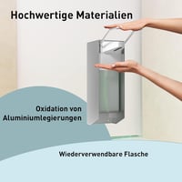 Dozator de săpun cu montare pe perete Household World Eurospender - alb - 500 ml 3