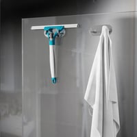 HouseUp Öntapadós Törölközőtartó Akasztó Szett - 5 db Rozsdamentes Acél Fürdőszobai Fali Kampó Fúrás Nélkül, Modern Ezüst Dizájn 3