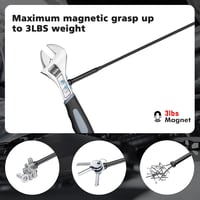 Housolution 72 cm mágneses fogó LED világítással, rugalmas szerszám szögcsipesszel 4