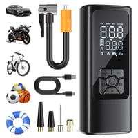Elektrická pumpa HOVVIDA s digitálnym nastavením tlaku, 10,3 bar, 5200 mAh 1