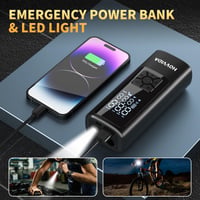 Elektrická pumpa HOVVIDA s digitálnym nastavením tlaku, 10,3 bar, 5200 mAh 5