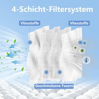 howekuze 10 db porszívó porzsák Dreame L40s Pro Ultra/L10s Ultra/X40/X50/L10 robotporszívóhoz 4