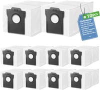 howekuze 10 db porszívó porzsák Dreame L40s Pro Ultra/L10s Ultra/X40/X50/L10 robotporszívóhoz 1