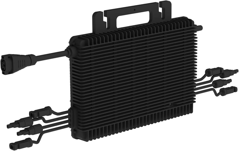 Hoymiles HMS-1800-4T Mikro Inverter 4 Napelemhez, 1800W Erkély Napelemes Rendszerhez, WiFi Bővíthető, IP67 Védettség, Ventilátor Nélküli