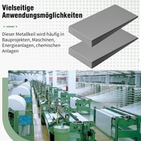 Hoypeyfiy 2 db szénacél perem ék háromszög hegesztőék expanziós peremhez korrózióálló fém ék 4