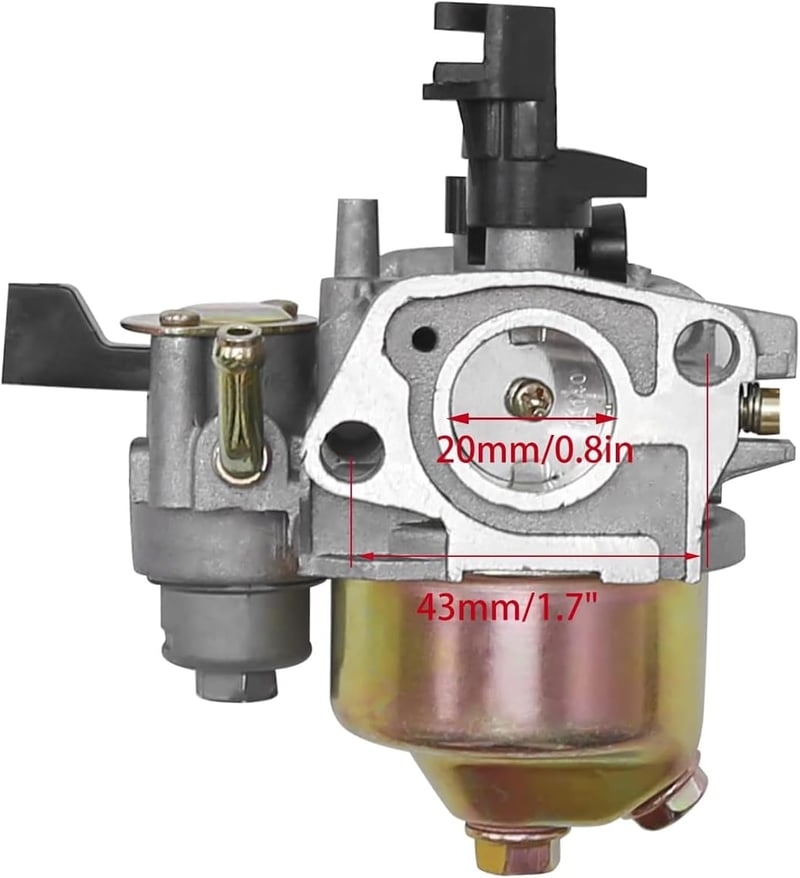 Hoypeyfiy GX160 Karburátor szett Honda GX200 GX168 GX140 GX120 motorhoz