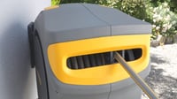 Tambur cu furtun montabil pe perete Hozelock Auto Reel cu furtun de 25 m – Suport automat pentru furtun de grădină 5