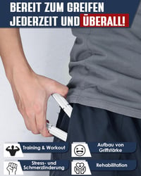 Hozzen Kézerősítő Tréner Szett 6 db-os (50-200 lbs) Ujj és Csukló Edzéshez 6