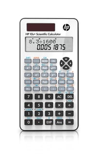 Vedecká kalkulačka HP 10s+ – biela, 15,2 x 7,6 cm, 6,6 cm displej, 1 ks 1