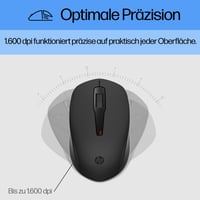 Káblová USB myš HP 150 – 3 tlačidlá, 1600 DPI, Plug & Play – čierna 6