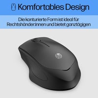 HP 280 Csendes Vezeték Nélküli Egér Fekete - Hosszú Akkumulátor Élettartam - Wireless, ergonomic 6