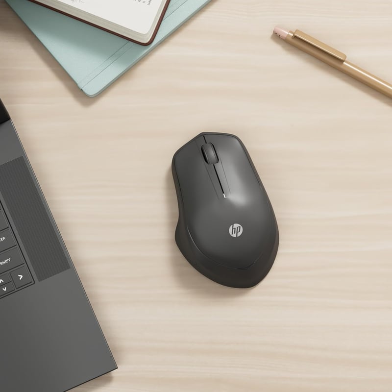 HP 280 Csendes Vezeték Nélküli Egér Fekete - Hosszú Akkumulátor Élettartam - Wireless, ergonomic