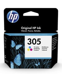Cartuș de cerneală color original HP 305 pentru imprimante DeskJet – Imprimare de înaltă calitate 1