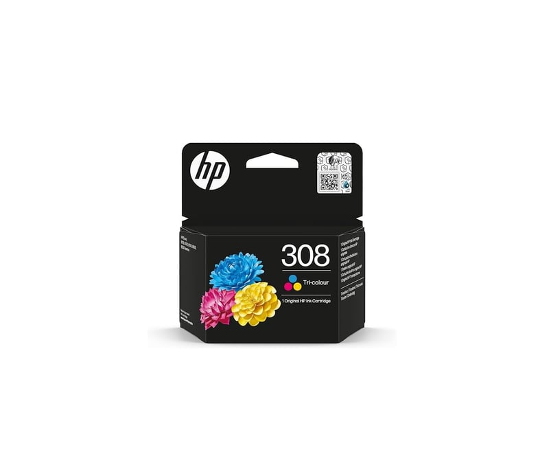 Originálna trojfarebná atramentová kazeta HP 308