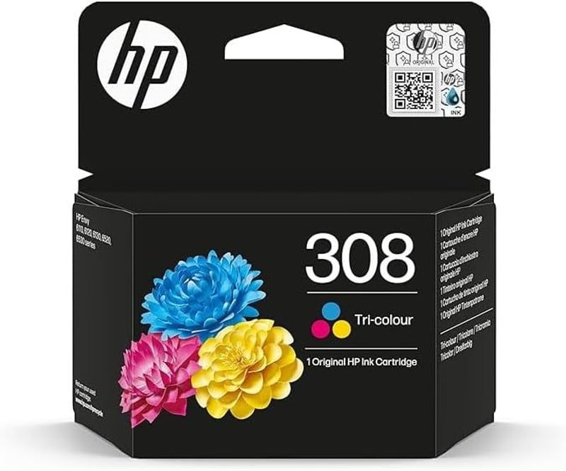 HP 308 Eredeti Tri-Color Tintapatron Nyomtatóhoz