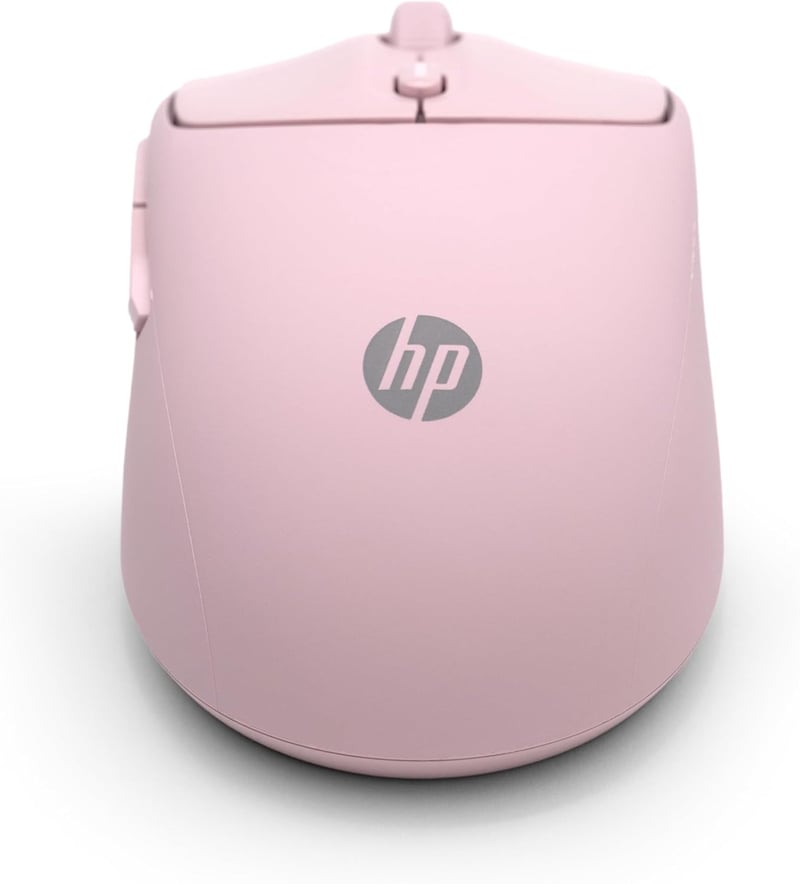 HP 400 Dual Wireless Egér Bluetooth USB 2.4GHz Rózsaszín Csendes Kattintás - pink