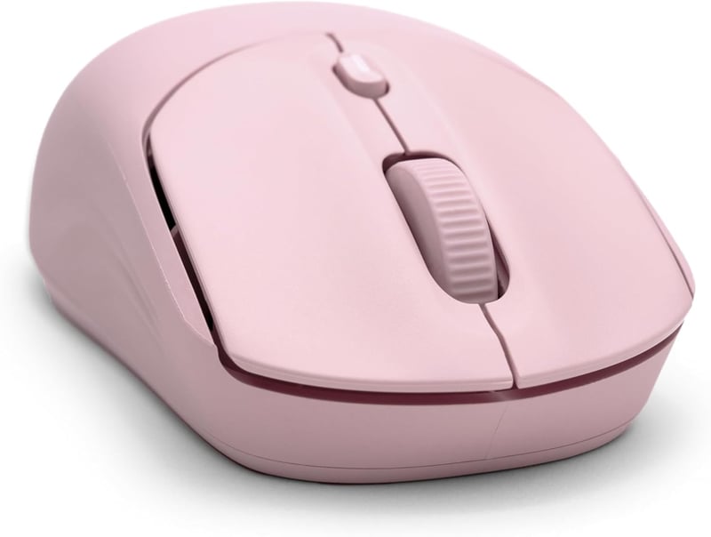HP 400 Dual Wireless Egér Bluetooth USB 2.4GHz Rózsaszín Csendes Kattintás - pink