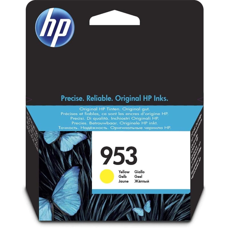 Žltá atramentová kazeta HP 953 pre tlačiarne HP OfficeJet Pro
