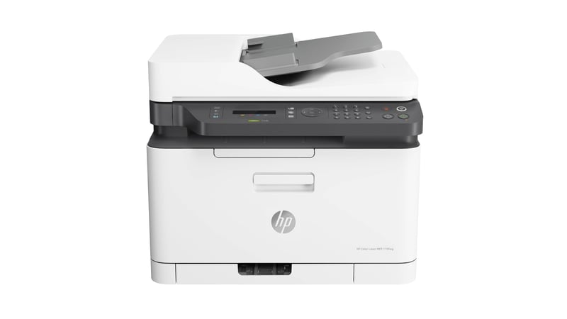 Multifunkčná farebná laserová tlačiareň HP Color Laser MFP 179fwg – tlač, kopírovanie, skenovanie, fax, Wi-Fi, Ethernet, USB, automatický podávač dokumentov