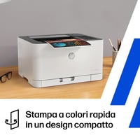 Farebná laserová tlačiareň HP Color LaserJet 150nw, A4, USB, Wi-Fi, LAN, 18 str./min., LCD displej, bielo-sivá 4