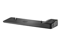 HP D9Y32AA UltraSlim Docking Station 2013 - Felújított dokkoló állomás laptophoz, fekete, USB és DisplayPort csatlakozókkal 1