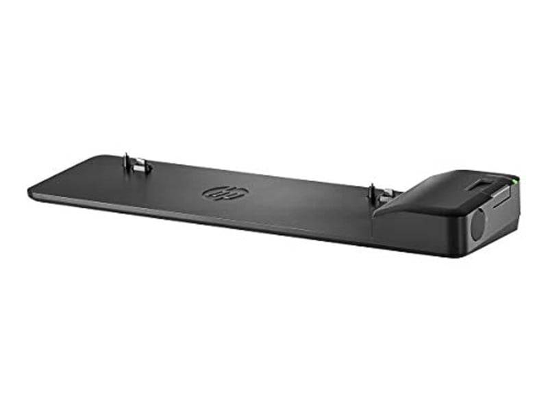 HP D9Y32AA UltraSlim Docking Station 2013 - Felújított dokkoló állomás laptophoz, fekete, USB és DisplayPort csatlakozókkal