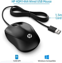 HP Egér Vezetékes és Vezeték Nélküli Számítógéphez - One size, 1200 DPI 2