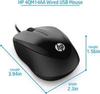 HP Egér Vezetékes és Vezeték Nélküli Számítógéphez - One size, 1200 DPI 4