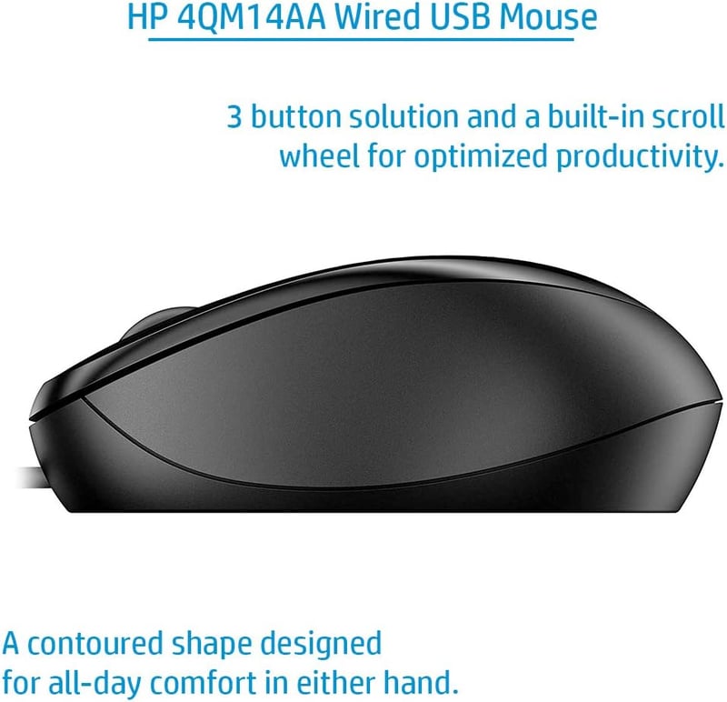 HP Egér Vezetékes és Vezeték Nélküli Számítógéphez - One size, 1200 DPI