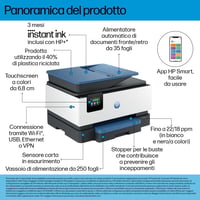 Farebná multifunkčná atramentová tlačiareň HP OfficeJet Pro 9120e (403X8B) – sivobiela 4
