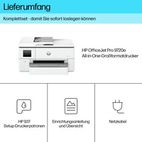 Multifunkčná atramentová tlačiareň HP OfficeJet Pro 9720e, A4, farebná, automatická obojstranná tlač, Wi-Fi, LAN, 22 str./min., sivá 6
