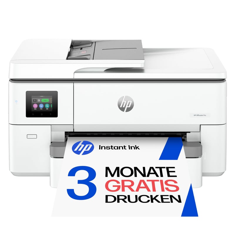 Multifunkčná atramentová tlačiareň HP OfficeJet Pro 9720e, A4, farebná, automatická obojstranná tlač, Wi-Fi, LAN, 22 str./min., sivá