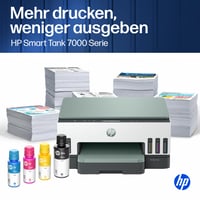 Multifunkčná atramentová tlačiareň HP Smart Tank 7007 3 v 1, Wi-Fi, automatická obojstranná tlač, kopírovanie, skenovanie, atrament na 3 roky, biela 6