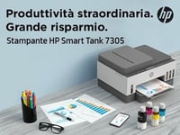 Multifunkčná atramentová tlačiareň HP Smart Tank 7305 - tlačiareň, skener, kopírka, ADF, Wi-Fi, LAN, duplex, AirPrint, azúrová, purpurová, žltá, čierna 10