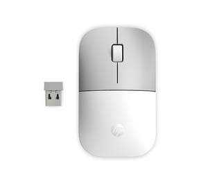 Mouse Wireless HP Z3700 Ceramic - Senzor optic 1200 DPI, USB, Plug & Play, durată de viață a bateriei de până la 16 luni