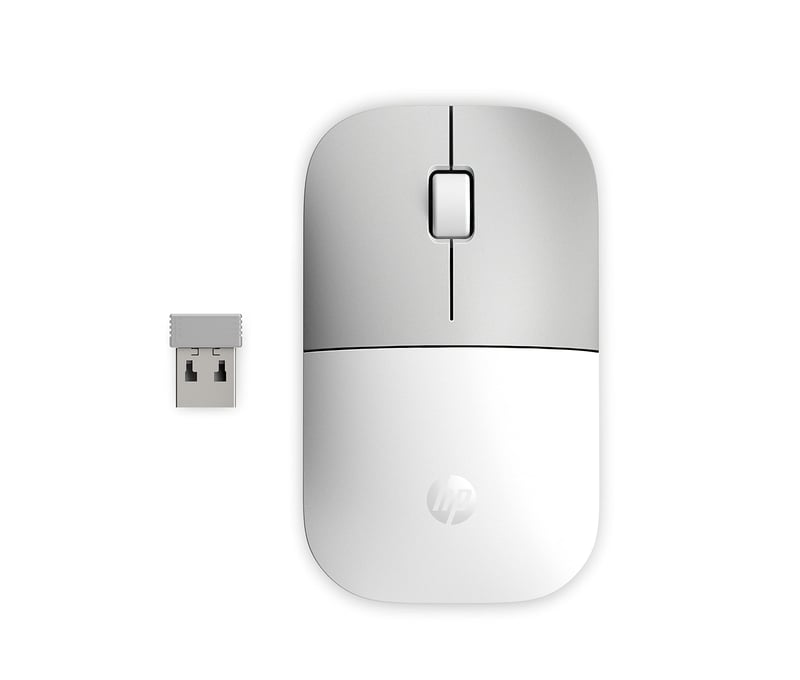 Bezdrôtová myš HP Z3700 Ceramic – optický senzor 1200 DPI, USB, Plug & Play, výdrž batérie až 16 mesiacov