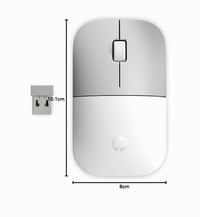 Bezdrôtová myš HP Z3700 Ceramic – optický senzor 1200 DPI, USB, Plug & Play, výdrž batérie až 16 mesiacov 5