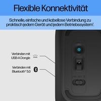 Bezdrôtová myš HP Z3700 – čierna, optický senzor s rozlíšením 1200 DPI, pripojenie cez 2,4 GHz a Bluetooth, výdrž batérie až 16 mesiacov 4