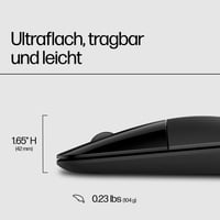 Bezdrôtová myš HP Z3700 – čierna, optický senzor s rozlíšením 1200 DPI, pripojenie cez 2,4 GHz a Bluetooth, výdrž batérie až 16 mesiacov 6