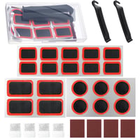 Set de 30 petice autoadezive Hpmjz pentru repararea anvelopelor de bicicletă, MTB, cursieră și motocicletă 8