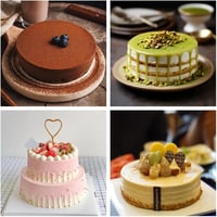 HQILRRA Tortaforma Szett 2 db Kerek Kivehető Aljú Tapadásmentes Bevonattal Anodizált Alumínium 13cm/18cm Mosogatógépben Mosható 7
