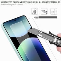 Folie de protecție din sticlă securizată HSP pentru Xiaomi Redmi Note 14 Pro 5G, duritate 9H, rezistentă la zgârieturi, strat oleofob și hidrofob, claritate HD 4