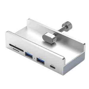 Hsthe Sea aluminijski USB hub – 2× USB 3.0, 1× USB-C, čitač SD/TF kartica