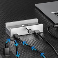 Hsthe Sea Alumínium USB Hub 3 Port SD TF Kártyaolvasó 5