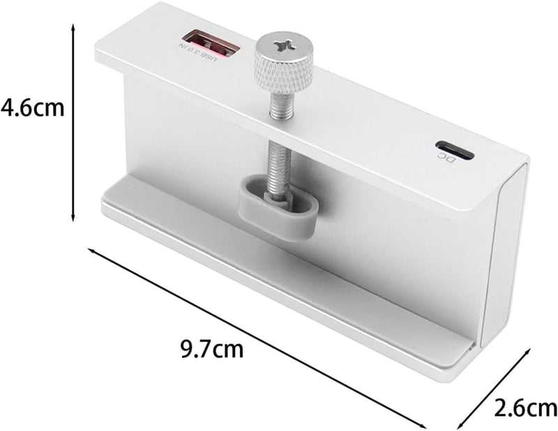 Hsthe Sea Alumínium USB Hub 3 Port SD TF Kártyaolvasó