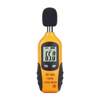 HT-80A Digitális Hangszintmérő Decibelmérő 30-130 dB Zajmérő Készülék Kettős Mérési Tartomány 1