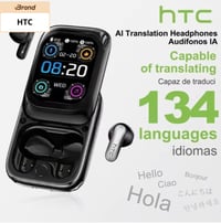 Bezdrôtové slúchadlá HTC NE48 s nabíjacím puzdrom s dotykovým displejom, Bluetooth 6.0 6