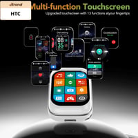 Bezdrôtové slúchadlá HTC NE48 s nabíjacím puzdrom s dotykovým displejom, Bluetooth 6.0 4